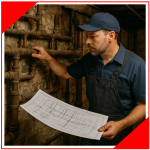 rerouting water pipes through attic cost